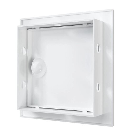 Revideerimisluuk-uks | 122x122x24mm | käepideme ja äärikuga | valge | plastik | RDL1010R 2 Revideerimisluuk-uks | 122x122x24mm | käepideme ja äärikuga | valge | plastik | RDL1010R 2