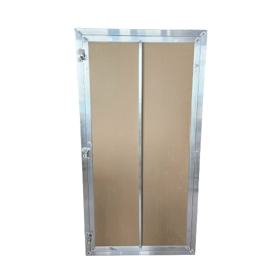 Inspection hatch-door with push-to-open mechanism | 600x1200x15mm | aluminum profile | RDL60120B 1