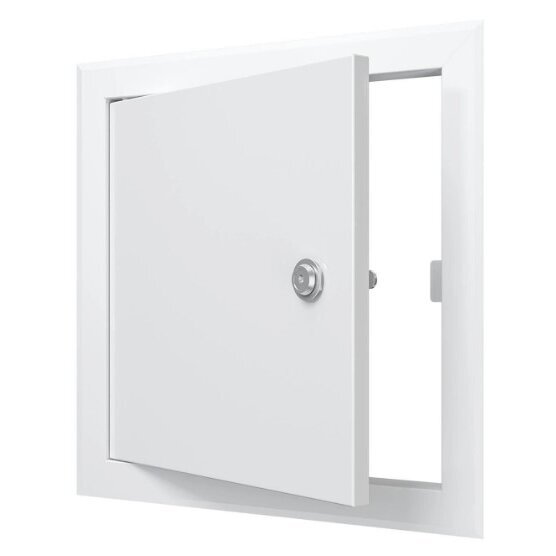 Luugiga hooldusluuk lukuga | 260x260x30mm | valge | teras | RDL2020SU