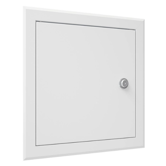 Inspection door-hatch with lock | 360x360x30mm | white | steel | RDL3030SU 2 Inspection door-hatch with lock | 360x360x30mm | white | steel | RDL3030SU 2