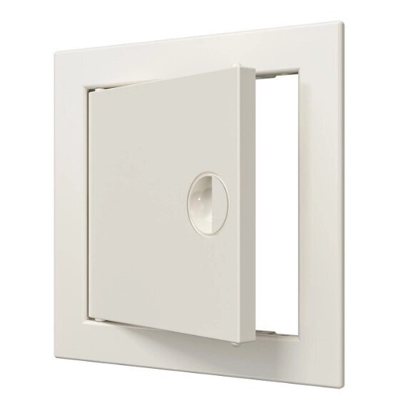 Inspection hatch door | 168x168x24mm | with handle and flange | ivory | plastic | RDL1515S Inspection hatch door | 168x168x24mm | with handle and flange | ivory | plastic | RDL1515S