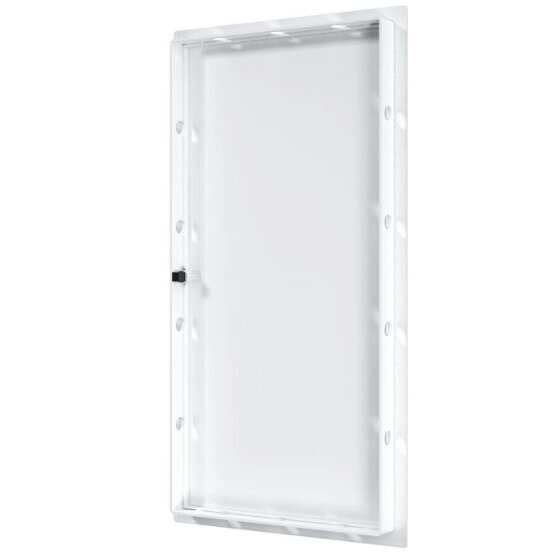 Inspection door-hatch | push-to-open | with flange | 200x400x24mm | white | plastic | RDL2040N 2