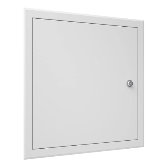 Revizijas durvis-lūka ar slēdzeni | 510x510x30mm | balta | tērauds | RDL4545SU 2 Revizijas durvis-lūka ar slēdzeni | 510x510x30mm | balta | tērauds | RDL4545SU 2