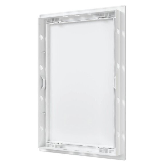 Inspection hatch door | push-to-open | with flange | 318x218x24mm | white | plastic | RDL2030A 2 Inspection hatch door | push-to-open | with flange | 318x218x24mm | white | plastic | RDL2030A 2