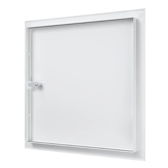 Revizijas durvis-lūka ar slēdzeni | 510x510x30mm | balta | tērauds | RDL4545SU 1 Revizijas durvis-lūka ar slēdzeni | 510x510x30mm | balta | tērauds | RDL4545SU 1