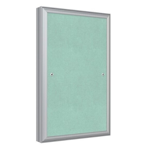 Access panel - door with push-to-open mechanism | 250x400x35mm | aluminium profile | with chain | M2540 Access panel - door with push-to-open mechanism | 250x400x35mm | aluminium profile | with chain | M2540