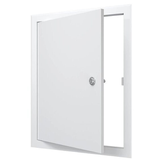Revizijas durvis-lūka ar slēdzeni | 560x460x30mm | balta | tērauds | RDL4050SU Revizijas durvis-lūka ar slēdzeni | 560x460x30mm | balta | tērauds | RDL4050SU