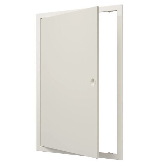 Inspection hatch door | 618x418x24mm | with handle and flange | ivory | plastic | RDL4060S Inspection hatch door | 618x418x24mm | with handle and flange | ivory | plastic | RDL4060S