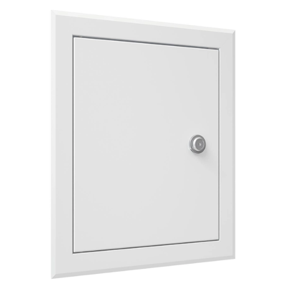 Inspection door-hatch with lock | 360x310x30mm | white | steel | RDL2530SU 2 Inspection door-hatch with lock | 360x310x30mm | white | steel | RDL2530SU 2