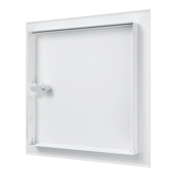 Inspection door-hatch with lock | 360x360x30mm | white | steel | RDL3030SU 1