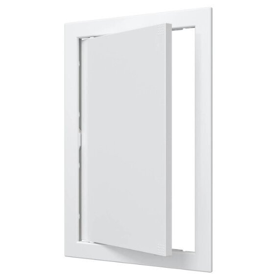 Inspection hatch door | push-to-open | with flange | 318x218x24mm | white | plastic | RDL2030A Inspection hatch door | push-to-open | with flange | 318x218x24mm | white | plastic | RDL2030A