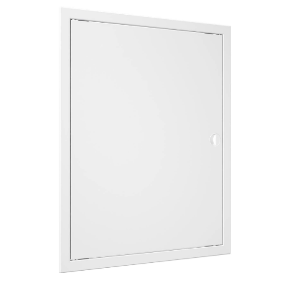 Inspection hatch door | 518x418x24mm | with handle and flange | white | plastic | RDL4050R 1 Inspection hatch door | 518x418x24mm | with handle and flange | white | plastic | RDL4050R 1