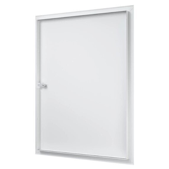 Inspection door-hatch with lock | 860x660x30mm | white | steel | RDL6080SU 1