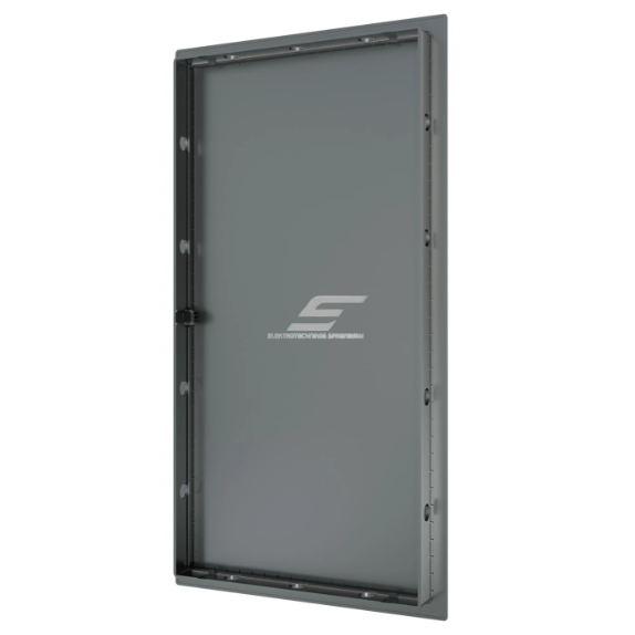 Inspection door–hatch | push-open | 424×224×24 mm | gray | plastic  2