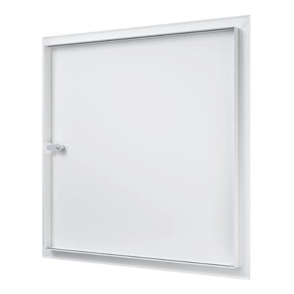 Drzwiczki rewizyjne-właz z zamkiem | 660x660x30mm | biały | stal | RDL6060SU 1 Drzwiczki rewizyjne-właz z zamkiem | 660x660x30mm | biały | stal | RDL6060SU 1