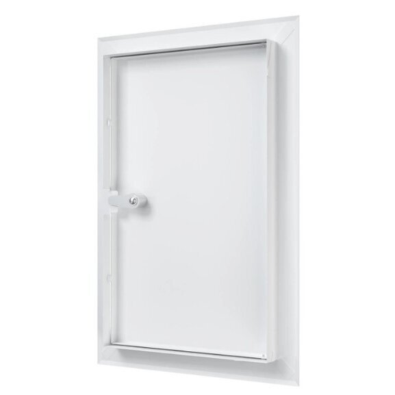 Inspection door-hatch with lock | 460x310x30mm | white | steel | RDL2540SU 1 Inspection door-hatch with lock | 460x310x30mm | white | steel | RDL2540SU 1