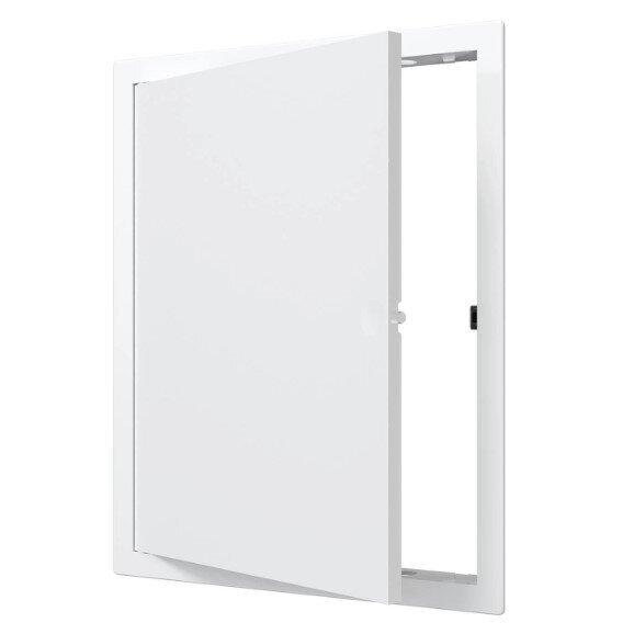 Inspection door-hatch | push-to-open | with flange | 200x250x24mm | white | plastic | RDL2025N Inspection door-hatch | push-to-open | with flange | 200x250x24mm | white | plastic | RDL2025N