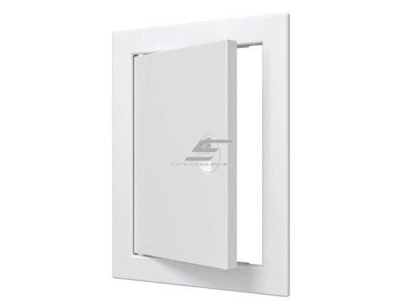 Revizinės durelės-liukas | su rankenėle ir flanšu | 218x168x24mm | baltos | plastikas | RDL1520R Revizinės durelės-liukas | su rankenėle ir flanšu | 218x168x24mm | baltos | plastikas | RDL1520R