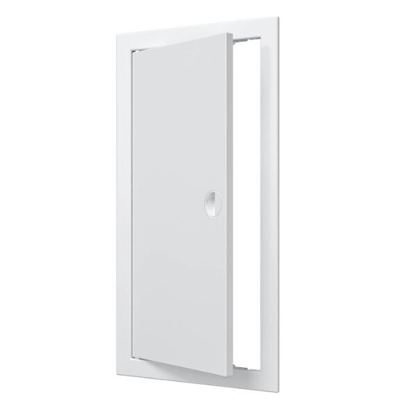 Inspection hatch door | 418x218x24mm | with handle and flange | white | plastic | RDL2040R Inspection hatch door | 418x218x24mm | with handle and flange | white | plastic | RDL2040R