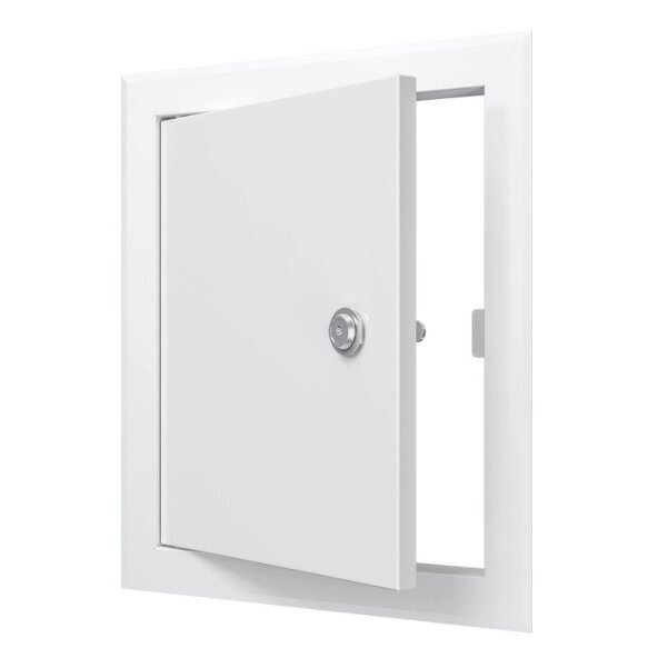 Inspection door-hatch with lock | 360x310x30mm | white | steel | RDL2530SU Inspection door-hatch with lock | 360x310x30mm | white | steel | RDL2530SU