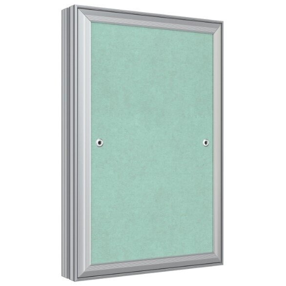 Access panel - door with push-to-open mechanism | 200x300x35mm | aluminium profile | with chain | M2030 Access panel - door with push-to-open mechanism | 200x300x35mm | aluminium profile | with chain | M2030