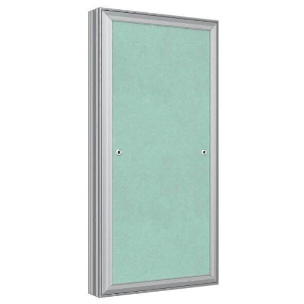 Access panel - door with push-to-open mechanism | 200x400x35mm | aluminium profile | with chain | M2040 Access panel - door with push-to-open mechanism | 200x400x35mm | aluminium profile | with chain | M2040