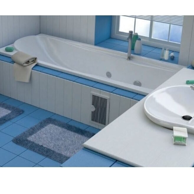 Inspection hatch with grille | 300x300mm | surface-mounted | white | plastic | RDL3030 4 Inspection hatch with grille | 300x300mm | surface-mounted | white | plastic | RDL3030 4
