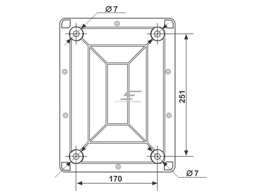Reversinis variklio paleidimo kontaktorius su šilumine rėle ir dėžute bei valdymo mygtukais | 5,5kW | 7,5-11A | IP56 | Promfactor Baltic | SKM0550R | 4779040159080 1 Reversinis variklio paleidimo kontaktorius su šilumine rėle ir dėžute bei valdymo mygtukais | 5,5kW | 7,5-11A | IP56 | Promfactor Baltic | SKM0550R | 4779040159080 1