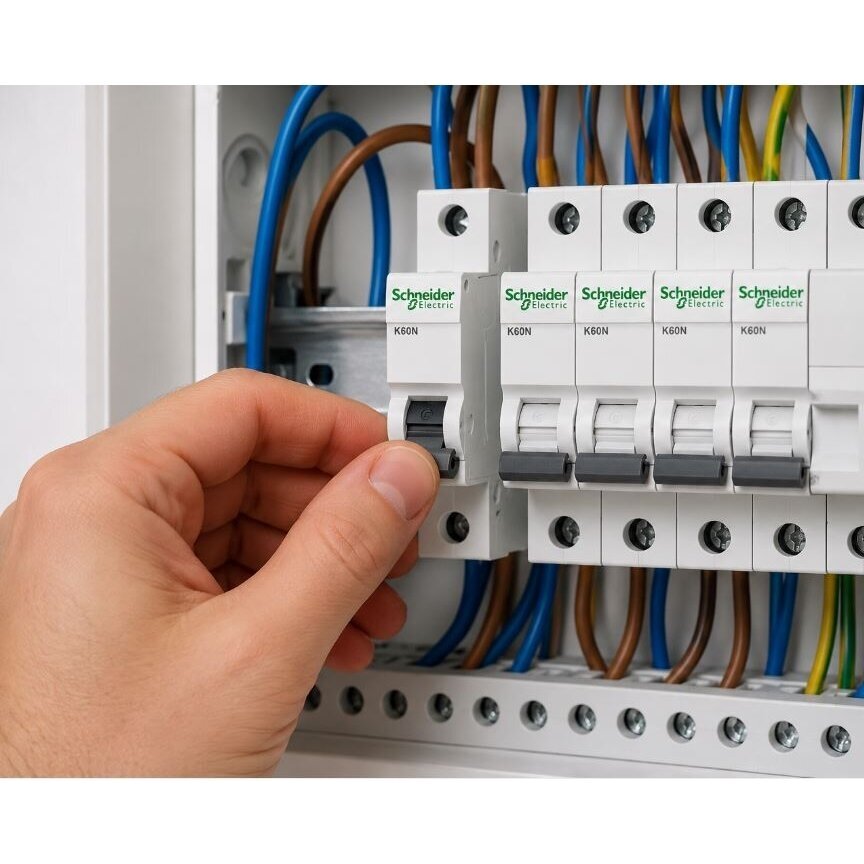 Moodulkaitselüliti | 1P | 2A | C-karakteristik | 6kA | DIN | MCB | Schneider Electric | K60N | Acti9 | A9K02102 2 Moodulkaitselüliti | 1P | 2A | C-karakteristik | 6kA | DIN | MCB | Schneider Electric | K60N | Acti9 | A9K02102 2