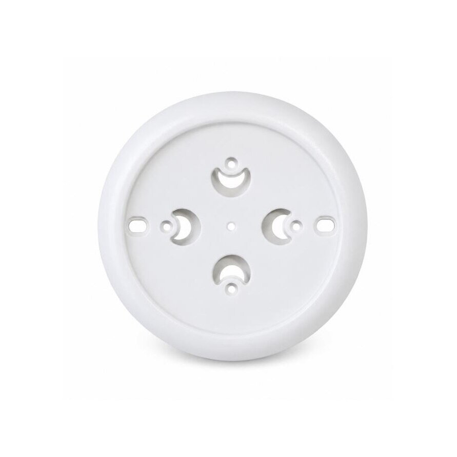 Frame for surface-mounted socket | switch | 1-gang | plastic | retro style | white Frame for surface-mounted socket | switch | 1-gang | plastic | retro style | white