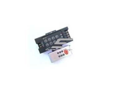 LED RGB nuotolinis radiobangų valdiklis 36 | 72W | 12-24VDC | 8 klavišų | 3 kanalai LED RGB nuotolinis radiobangų valdiklis 36 | 72W | 12-24VDC | 8 klavišų | 3 kanalai
