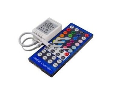 LED RGB valdiklis | modulis  37 | 72W | 12-24VDC | ant laido | su 44 klavišų pulteliu