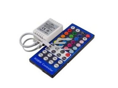 LED RGB valdiklis | modulis  37 | 72W | 12-24VDC | ant laido | su 44 klavišų pulteliu