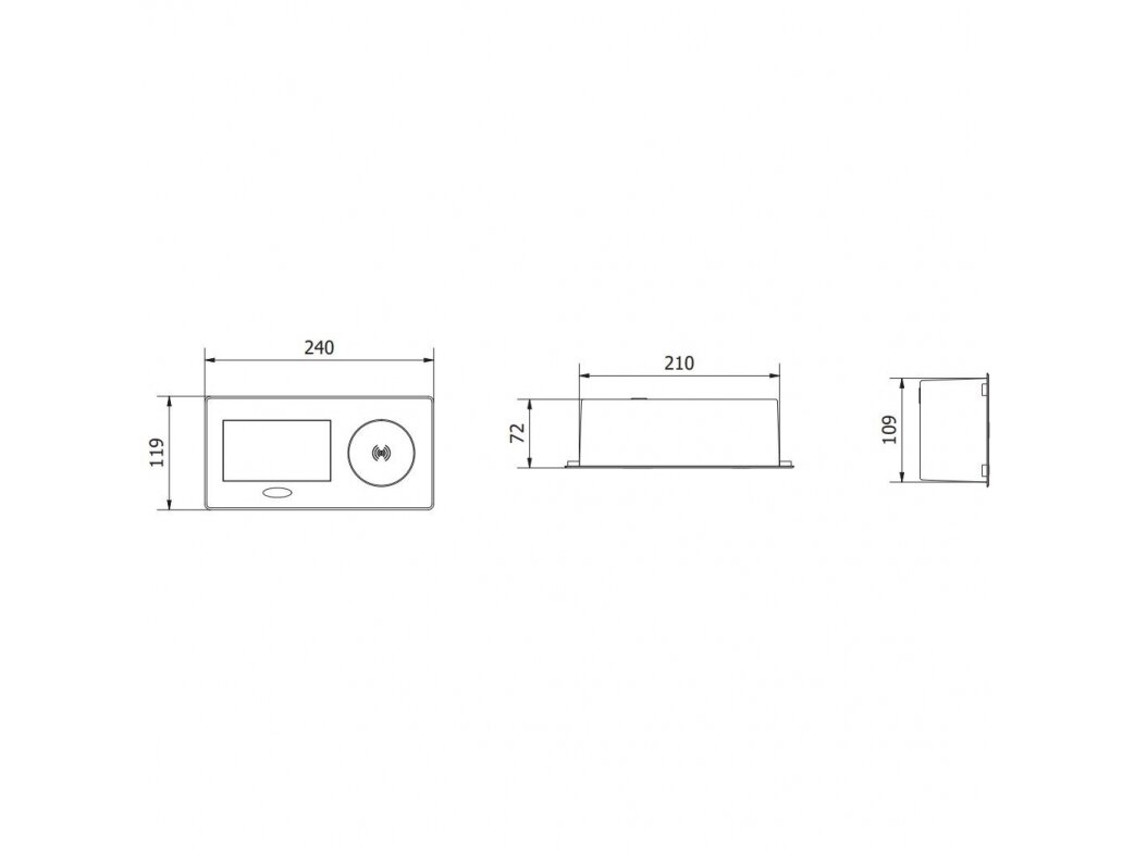 Kištukinių lizdų blokas | montuojamas į baldus | užsidarantis | 1xSchuko | 2xUSB-A+C | belaidė įkrovimo stotelė | 240x119x72mm | 1,5m kabelis | baltas | AE-PB1SAVAP-10 | 5902801325540 3 Kištukinių lizdų blokas | montuojamas į baldus | užsidarantis | 1xSchuko | 2xUSB-A+C | belaidė įkrovimo stotelė | 240x119x72mm | 1,5m kabelis | baltas | AE-PB1SAVAP-10 | 5902801325540 3