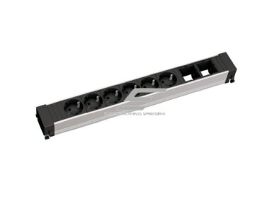 Kištukinių lizdų blokas | montuojamas į baldus | 6xSchuko | 2xPasirenkamos jungtys | 443x52x44mm | GST13i3 | juodas | Bachmann BA.909.009 Kištukinių lizdų blokas | montuojamas į baldus | 6xSchuko | 2xPasirenkamos jungtys | 443x52x44mm | GST13i3 | juodas | Bachmann BA.909.009