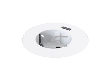 Kištukinis lizdas | montuojamas į baldus | apvalus | 1xSchuko | 1xUSB-A | Ø60mm | baltas | Bachmann MIDI KO.935-PM61-BA Kištukinis lizdas | montuojamas į baldus | apvalus | 1xSchuko | 1xUSB-A | Ø60mm | baltas | Bachmann MIDI KO.935-PM61-BA