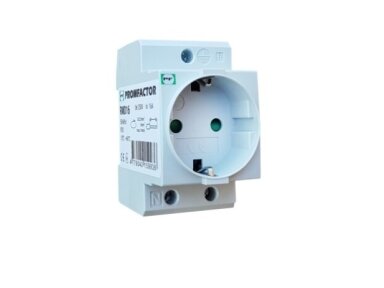 Modulinis kištukinis lizdas montuojamas ant DIN | 16A | 230V | schuko | baltas | IP20 | Promfactor Baltic | RMD16 | 4779040159936 Modulinis kištukinis lizdas montuojamas ant DIN | 16A | 230V | schuko | baltas | IP20 | Promfactor Baltic | RMD16 | 4779040159936