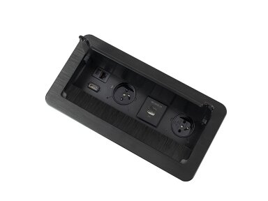 Kištukinių lizdų blokas | montuojamas į baldus | užsidarantis | 2xSchuko | 2xUSB-A+C | 1xHDMI | 1xRJ45 | 253x117x100mm | 1,5m kabelis | INBOX-CZ-FR-1,5-02 | 5908293401526 Kištukinių lizdų blokas | montuojamas į baldus | užsidarantis | 2xSchuko | 2xUSB-A+C | 1xHDMI | 1xRJ45 | 253x117x100mm | 1,5m kabelis | INBOX-CZ-FR-1,5-02 | 5908293401526