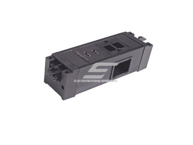 Kištukinių lizdų blokas | montuojamas į baldus | 2xKeystone (90° LAN/HDMI) | USB-A+C | GST | juodas | Bachmann SA.PO.0.1.USB Kištukinių lizdų blokas | montuojamas į baldus | 2xKeystone (90° LAN/HDMI) | USB-A+C | GST | juodas | Bachmann SA.PO.0.1.USB