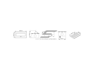 Kištukinių lizdų blokas | montuojamas į baldus | 2xSchuko | 2xUSB-A+C | 268x133x67mm | 3m kabelis | juodas | KOMB-CZ-2DE-UAC-3.0 Kištukinių lizdų blokas | montuojamas į baldus | 2xSchuko | 2xUSB-A+C | 268x133x67mm | 3m kabelis | juodas | KOMB-CZ-2DE-UAC-3.0