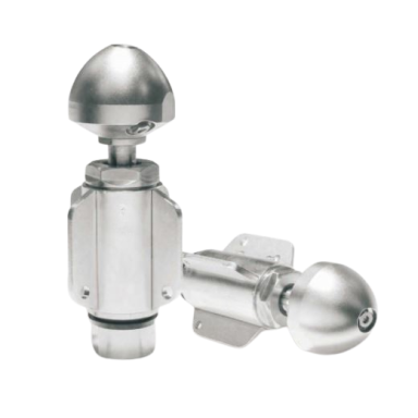 Rotary | rotating | moving high-pressure nozzle | for pipeline cleaning | Ø150-500mm | 60-350Bar | 60-200l/min | Ø86x191mm | 50-400rpm