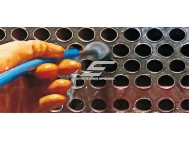 Rotacinis | besisukantis | judantis aukšto slėgio purkštukas | vamzdynų valymui | atkimšimui | Ø15-25mm | 1000-1500Bar | 27-34l/min | nerūdijantis plienas 3 Rotacinis | besisukantis | judantis aukšto slėgio purkštukas | vamzdynų valymui | atkimšimui | Ø15-25mm | 1000-1500Bar | 27-34l/min | nerūdijantis plienas 3