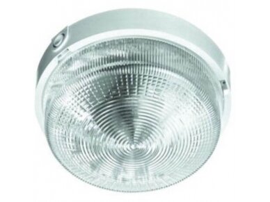 Hermetinis šviestuvas | E27 | 1x100W | 230V | Ø235x100mm | apvalus | virštinkinis | IP44 | baltas | Lena | Rondo | 1503/15003 | 5905963850035