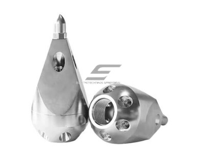 Rotacinis | besisukantis | judantis aukšto slėgio punkcinis purkštukas | vamzdynų valymui | Ø150-500mm | 0°/20° | 6x30° | 300Bar | 150l/min | Ø75x165mm | keramikinis Rotacinis | besisukantis | judantis aukšto slėgio punkcinis purkštukas | vamzdynų valymui | Ø150-500mm | 0°/20° | 6x30° | 300Bar | 150l/min | Ø75x165mm | keramikinis
