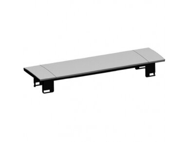 Dangtelis kištukinio lizdo bloko rėmeliui | montuojamas į baldus | 300x88x42mm | aliuminio spalvos | Bachmann | BA.915.502 Dangtelis kištukinio lizdo bloko rėmeliui | montuojamas į baldus | 300x88x42mm | aliuminio spalvos | Bachmann | BA.915.502