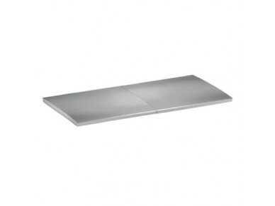 Dangtelis kištukinio lizdo bloko rėmeliui | montuojamas į baldus | 139x67x49mm | plastikinis | nerūdijančio plieno spalva | Bachmann | DUE | BA.929.100 Dangtelis kištukinio lizdo bloko rėmeliui | montuojamas į baldus | 139x67x49mm | plastikinis | nerūdijančio plieno spalva | Bachmann | DUE | BA.929.100