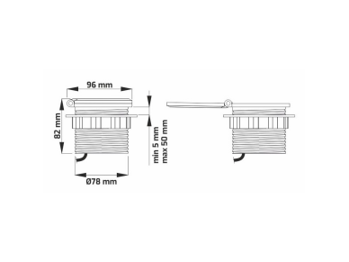 Kištukinių lizdų blokas | kolona | montuojamas į baldus | apvalus | užsidarantis | 1xSchuko | 2xUSB-A+C | HDMI/RJ45/USB | Ø80mm | 1,8m kabelis | juodas | SAMBOBOX-U-2-01 1 Kištukinių lizdų blokas | kolona | montuojamas į baldus | apvalus | užsidarantis | 1xSchuko | 2xUSB-A+C | HDMI/RJ45/USB | Ø80mm | 1,8m kabelis | juodas | SAMBOBOX-U-2-01 1