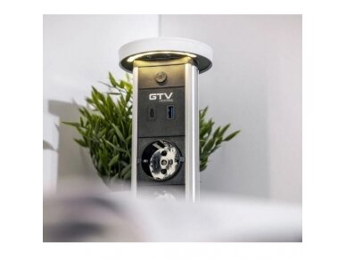 Išsikeliantis kištukinių lizdų blokas | kolona | montuojamas į baldus | apvalus | 2xSchuko | 1xUSB-A | 1xUSB-C | belaidė įkrovimo stotelė | Ø80mm | 1,5m kabelis | juodas | GTV | AE-BPW2SCAM-20 | 5902801355233 4 Išsikeliantis kištukinių lizdų blokas | kolona | montuojamas į baldus | apvalus | 2xSchuko | 1xUSB-A | 1xUSB-C | belaidė įkrovimo stotelė | Ø80mm | 1,5m kabelis | juodas | GTV | AE-BPW2SCAM-20 | 5902801355233 4