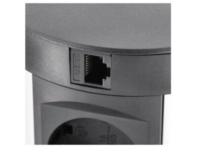 Išsikeliantis kištukinių lizdų blokas | kolona | montuojamas į baldus | apvalus | 4xSchuko | 2xUSB-A | 2xRJ45 | belaidė įkrovimo stotelė | Ø120mm | 1,5m kabelis | juodas | GTV | AE-BPW4S120P-20 | 5902801354878 3 Išsikeliantis kištukinių lizdų blokas | kolona | montuojamas į baldus | apvalus | 4xSchuko | 2xUSB-A | 2xRJ45 | belaidė įkrovimo stotelė | Ø120mm | 1,5m kabelis | juodas | GTV | AE-BPW4S120P-20 | 5902801354878 3