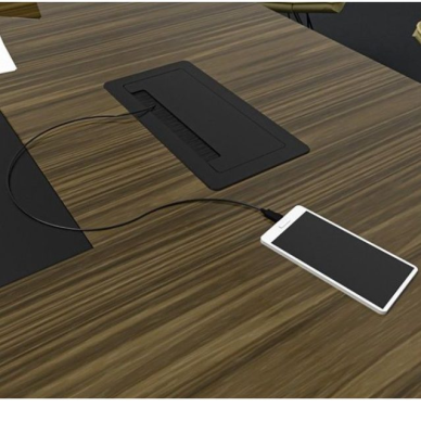 Pistikupesade plokk | mööblisse paigaldatav | suletav | 2xSchuko | 2xUSB-A+C | 1xHDMI | 1xRJ45 | 253x117x100mm | 1,5m kaabel | INBOX-CZ-FR-1,5-02 | 5908293401526 2